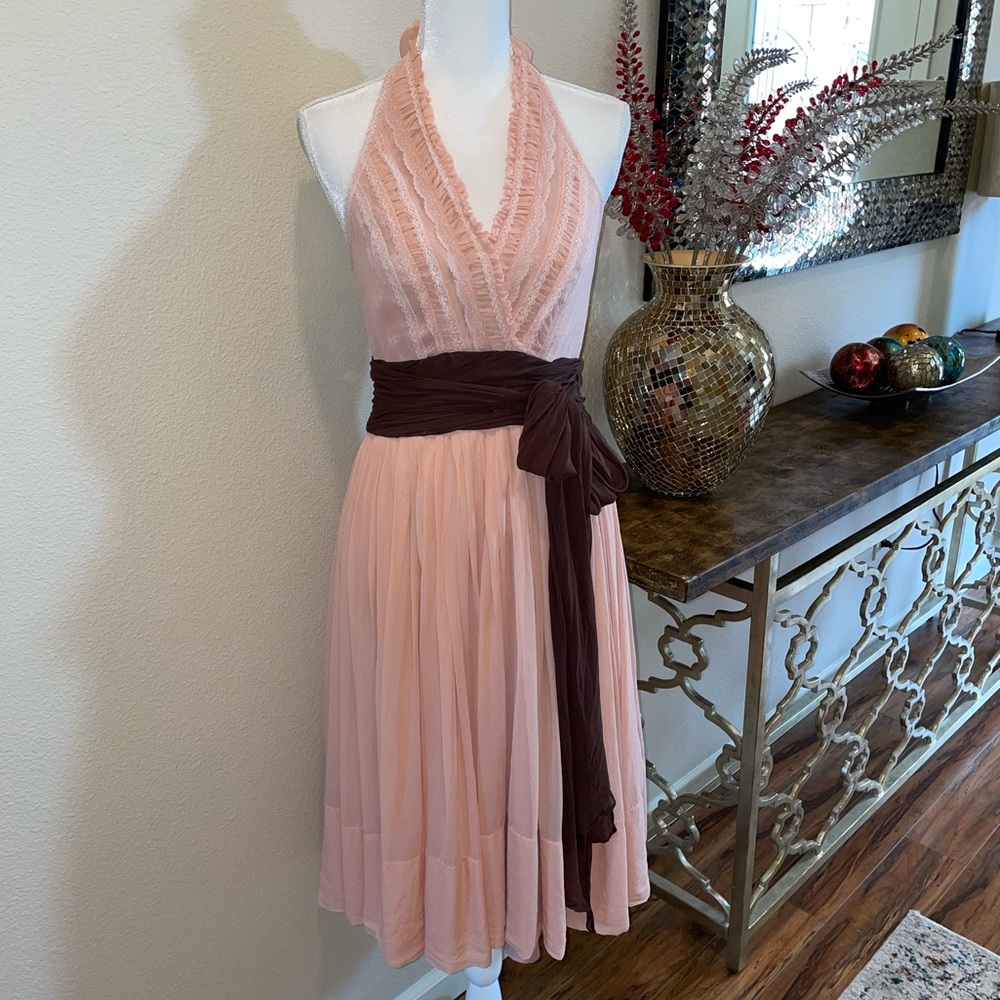 BCBGMAXAZRIA 100% silk dress new